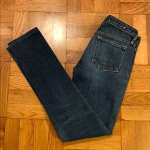 Earnest Sewn blue 5 pocket skinny jeans 25